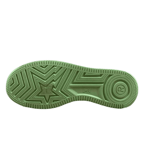 BAPESTA COMBO GREEN-PINK