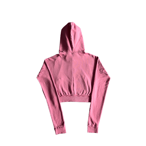 IRONGATE TRACKSUITE CROPPED ZIP PINK
