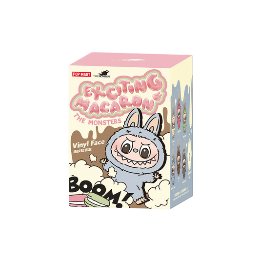 POP MART THE MONSTERS LABUBU TASTY MACARONS VINYL FACE MISTERY BOX / 1 PACK