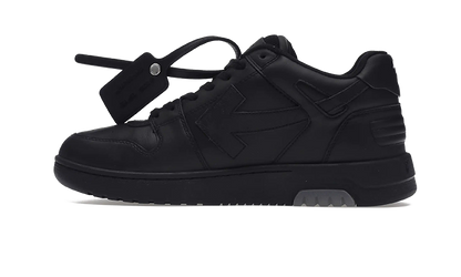 OFF-WHITE OUT OF OFFICE “OOO” CALF LEATHER BLACK “FOR WALKING”