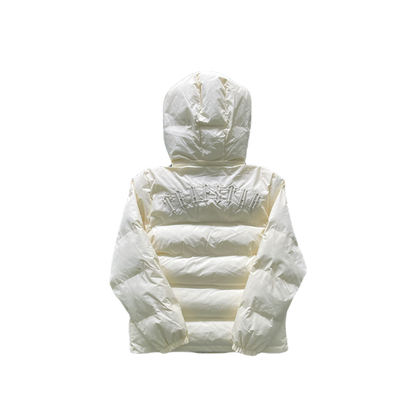 PUFFER JACKET-CREAM