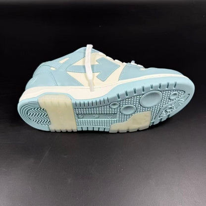 OFF-WHITE OUT OF OFFICE “OOO” CALF LEATHER LIGHT BLUE