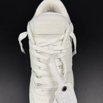 OFF-WHITE OUT OF OFFICE “OOO” CALF LEATHER WHITE