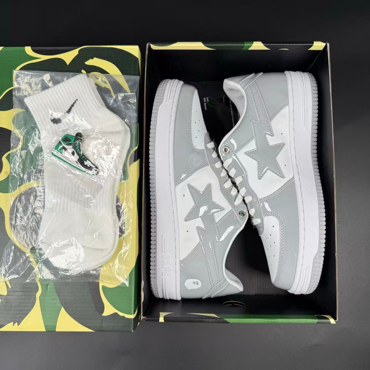 Patent Leather White Grey (2023)