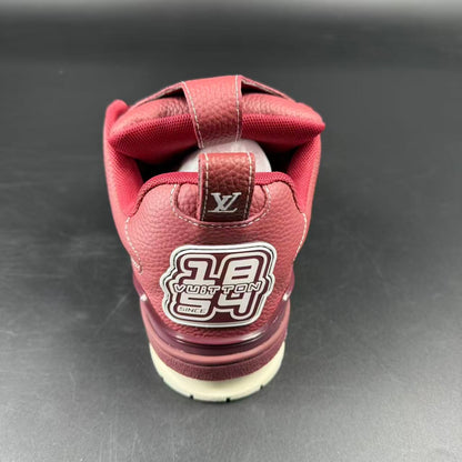 Skate Sneaker Bordeaux Red