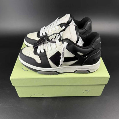 OFF-WHITE OUT OF OFFICE “OOO” CALF LEATHER BLACK