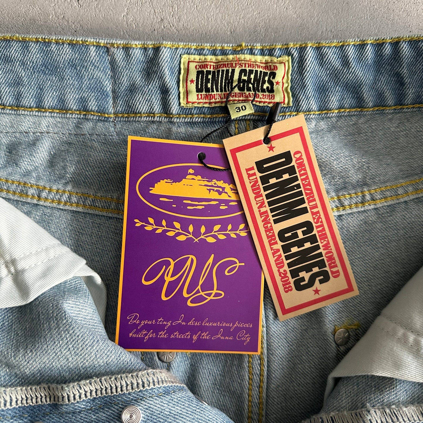 CORTEIZ ISLAND BAGGY JEANS
