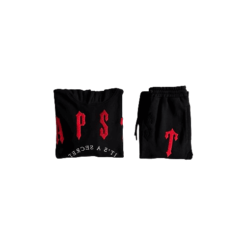 IRONGATE ARCH CHENILLE BLACK RED
