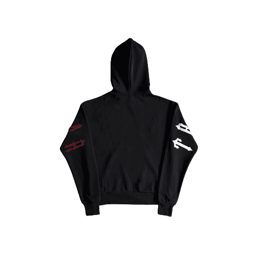 IRONGATE ARCH CHENILLE BLACK RED