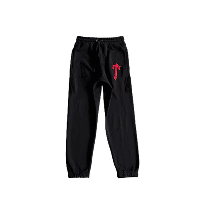IRONGATE ARCH CHENILLE BLACK RED