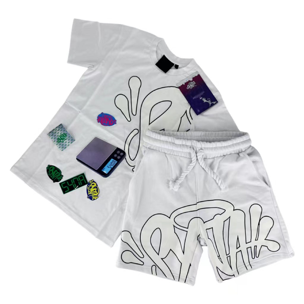 SYNA WORLD SHORT-SET WHITE