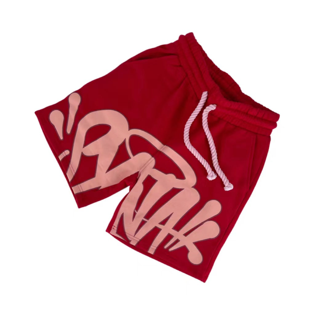 SYNA WORLD SHORT-SET RED-PINK