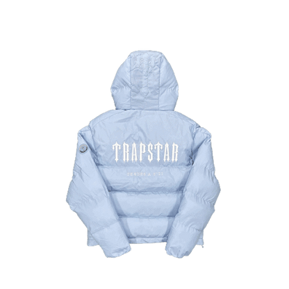 DECODED HOODED PUFFER 2.0 JACKET – ICE BLUE