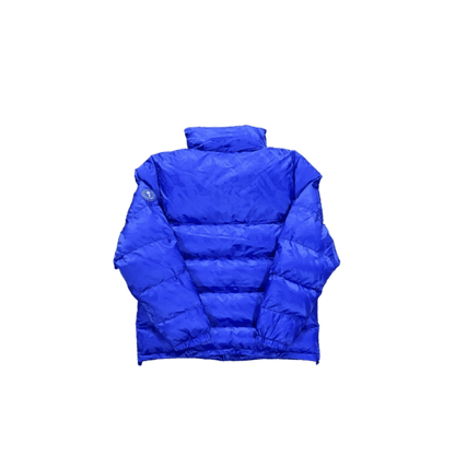 IRONGATE T JACQUARD PUFFER JACKET – BLUE