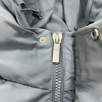 DECODED HOODED PUFFER 2.0 JACKET – GREY
