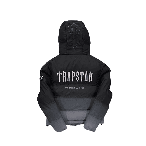 DECODED HOODED PUFFER 2.0 JACKET – BLACK-GRADIENT