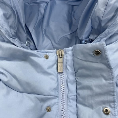 DECODED HOODED PUFFER 2.0 JACKET – ICE BLUE