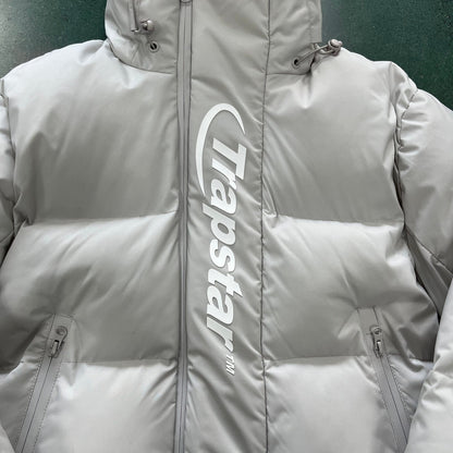 DECODED HOODED PUFFER 2.0 JACKET –WHITE