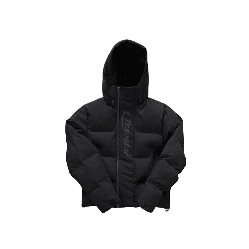 DECODED HOODED PUFFER 2.0 JACKET – BLACK