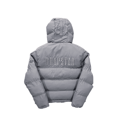 DECODED HOODED PUFFER 2.0 JACKET – GREY