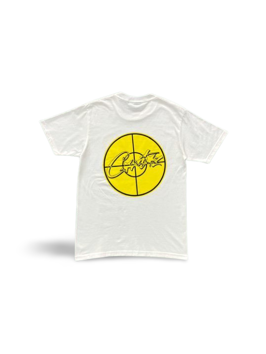 CRTZ T-SHIRT WHITE-YELLOW