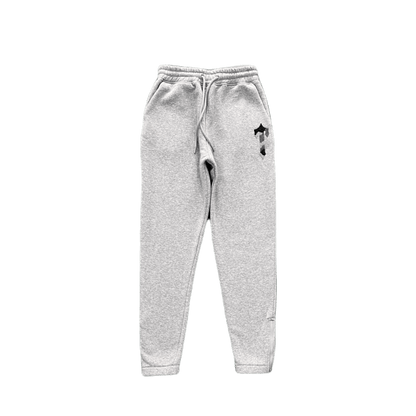 T WORD BLACK AND GREY SUIT