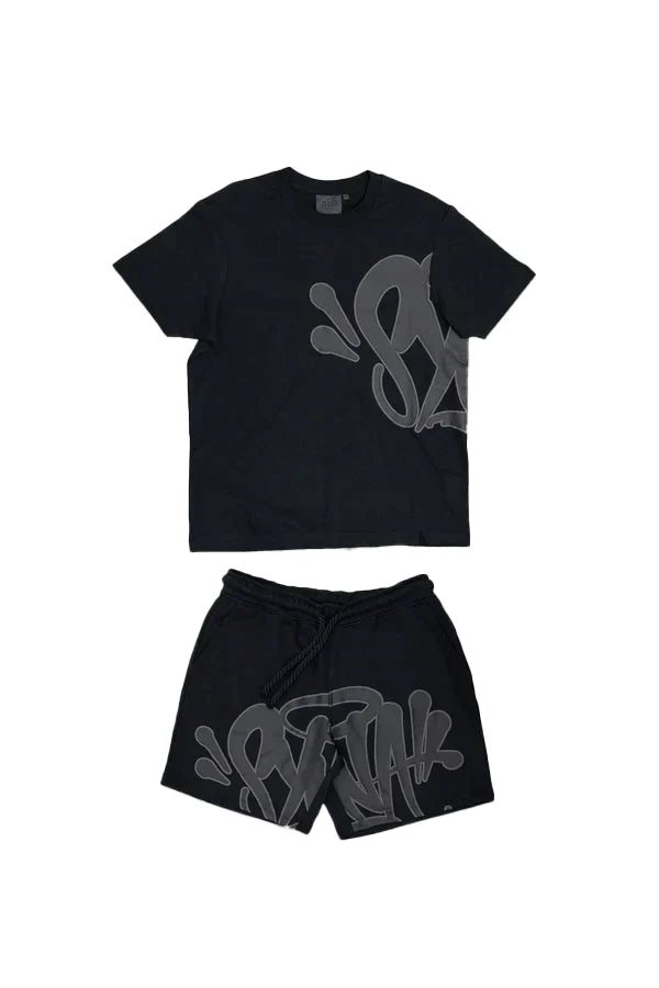 SYNA WORLD SHORT-SET BLACK-GREY
