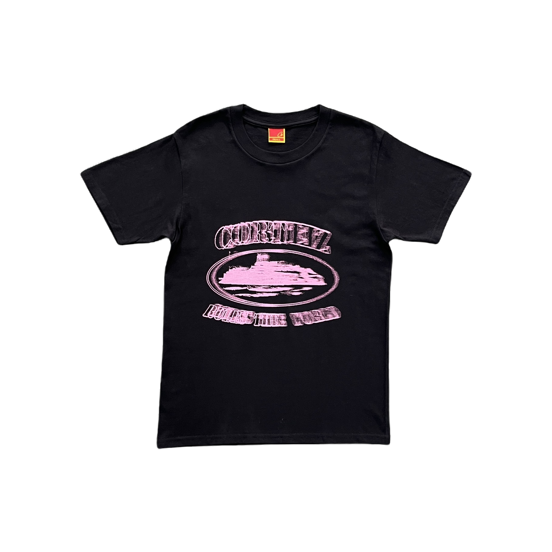 CRTZ T-SHORT BLACK-PINK