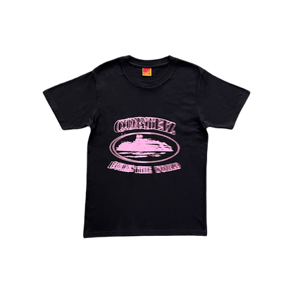 CRTZ T-SHORT BLACK-PINK