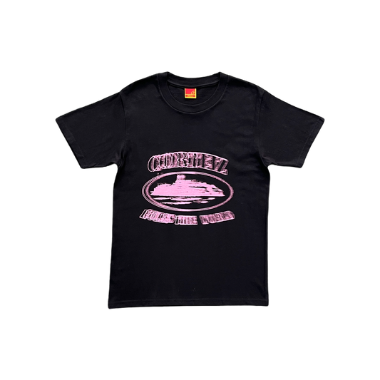 CRTZ T-SHORT BLACK-PINK