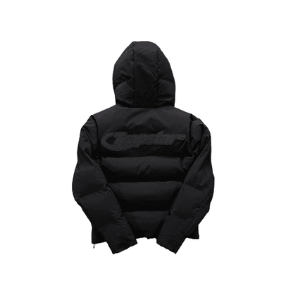 DECODED HOODED PUFFER 2.0 JACKET – BLACK