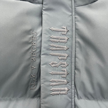 DECODED HOODED PUFFER 2.0 JACKET – GREY
