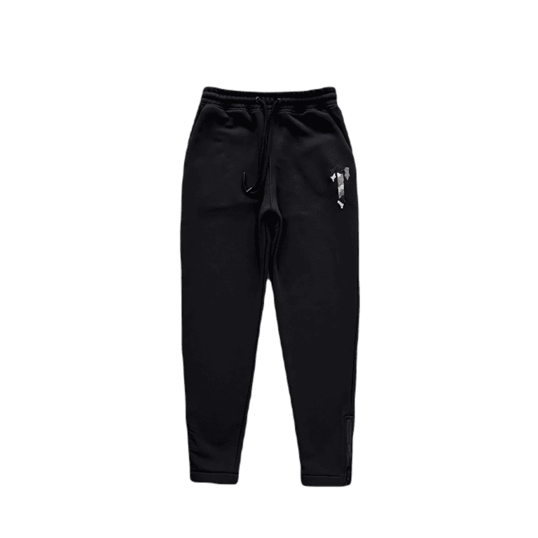 T WORD BLACK AND GREY SUIT