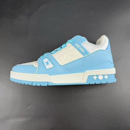 Trainer Low White Sky Blue