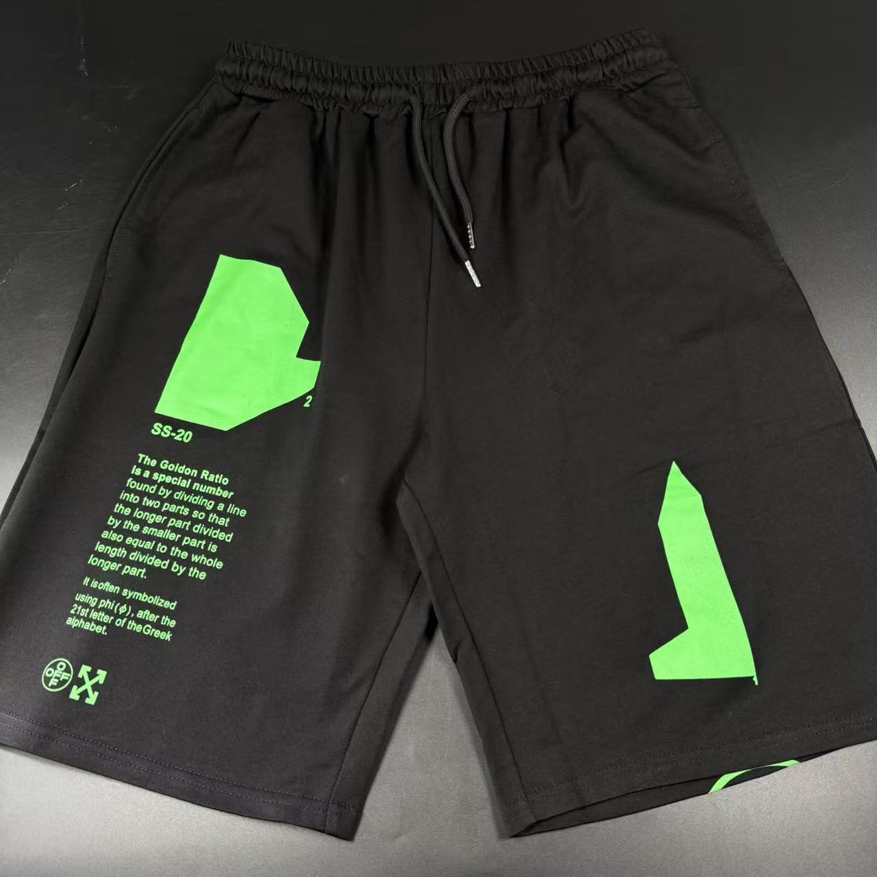 SHORTS OFF-WHITE