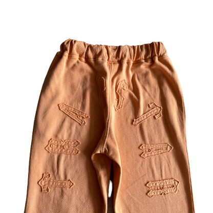 IRONGATE TRACKSUITE CROPPED ZIP ORANGE