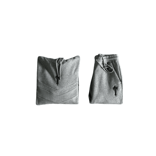 ETRIPE HOODIE TRACKSUITE GREY