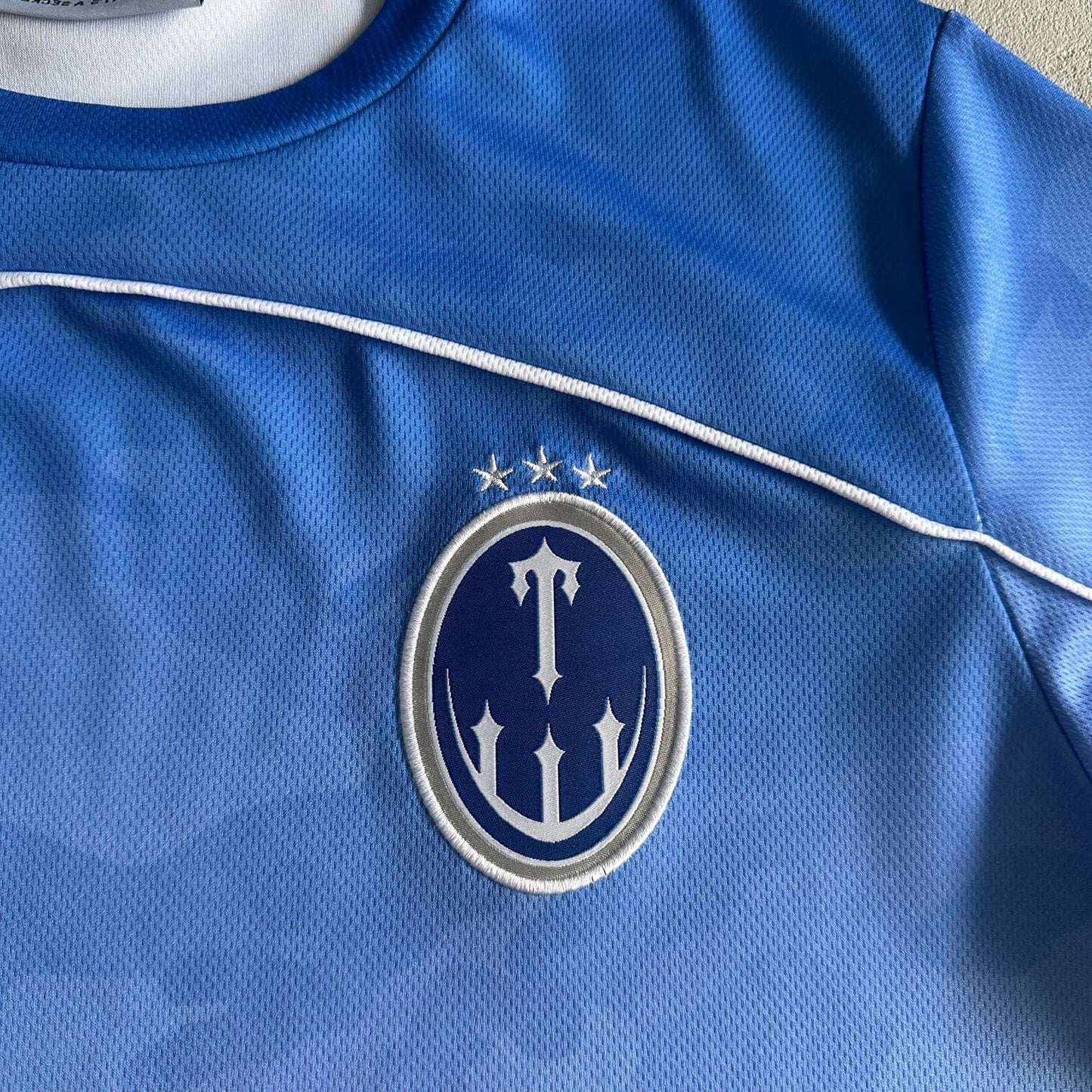 FOOTBALL T-SHIRT BLUE-CAMO