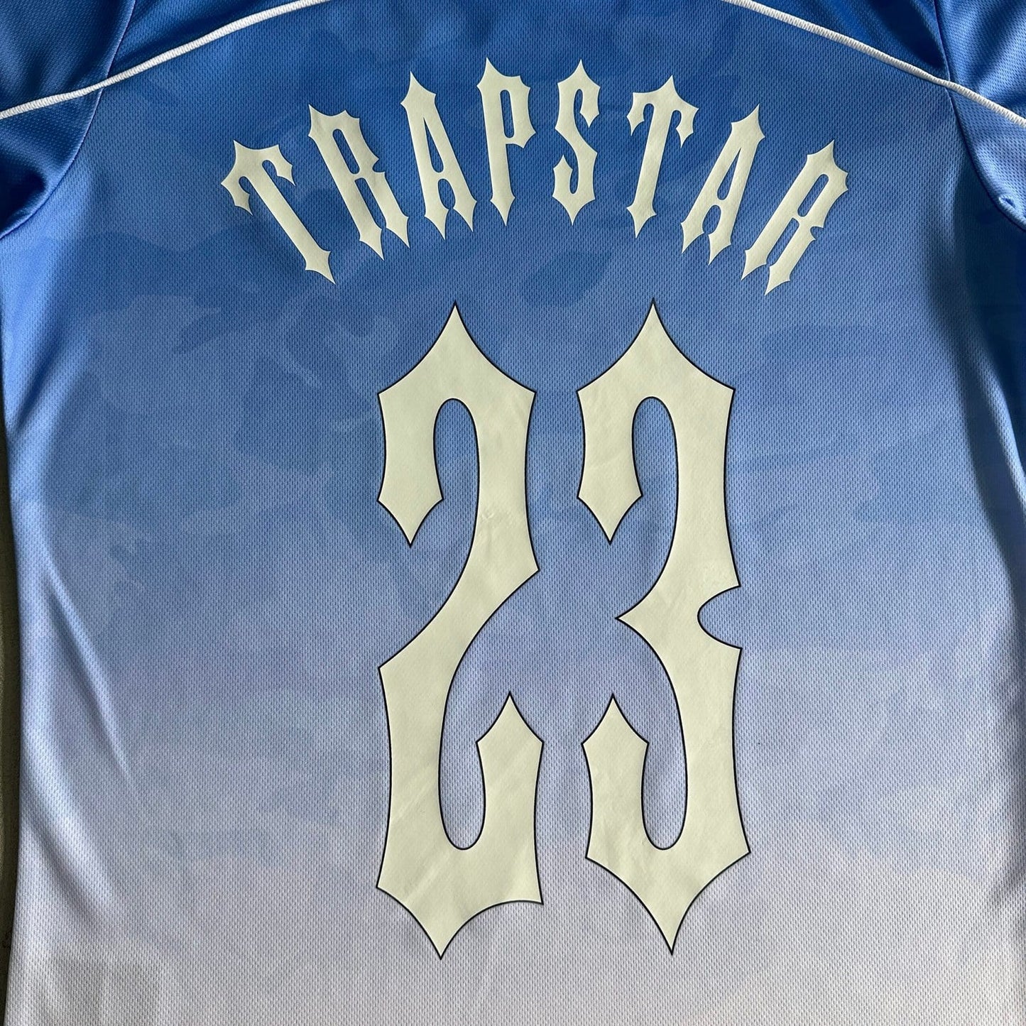 FOOTBALL T-SHIRT BLUE-CAMO