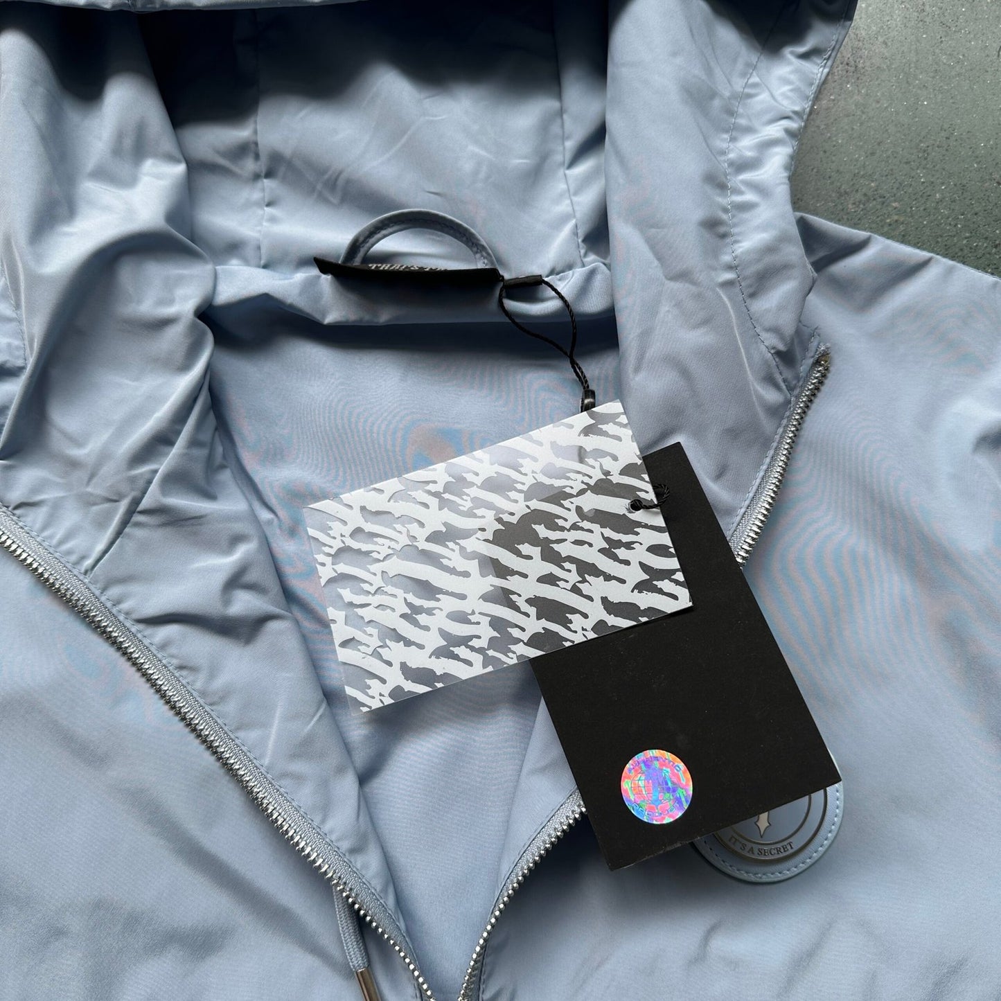 IRONGATE WINDBREAKER CASHMERE-BLUE