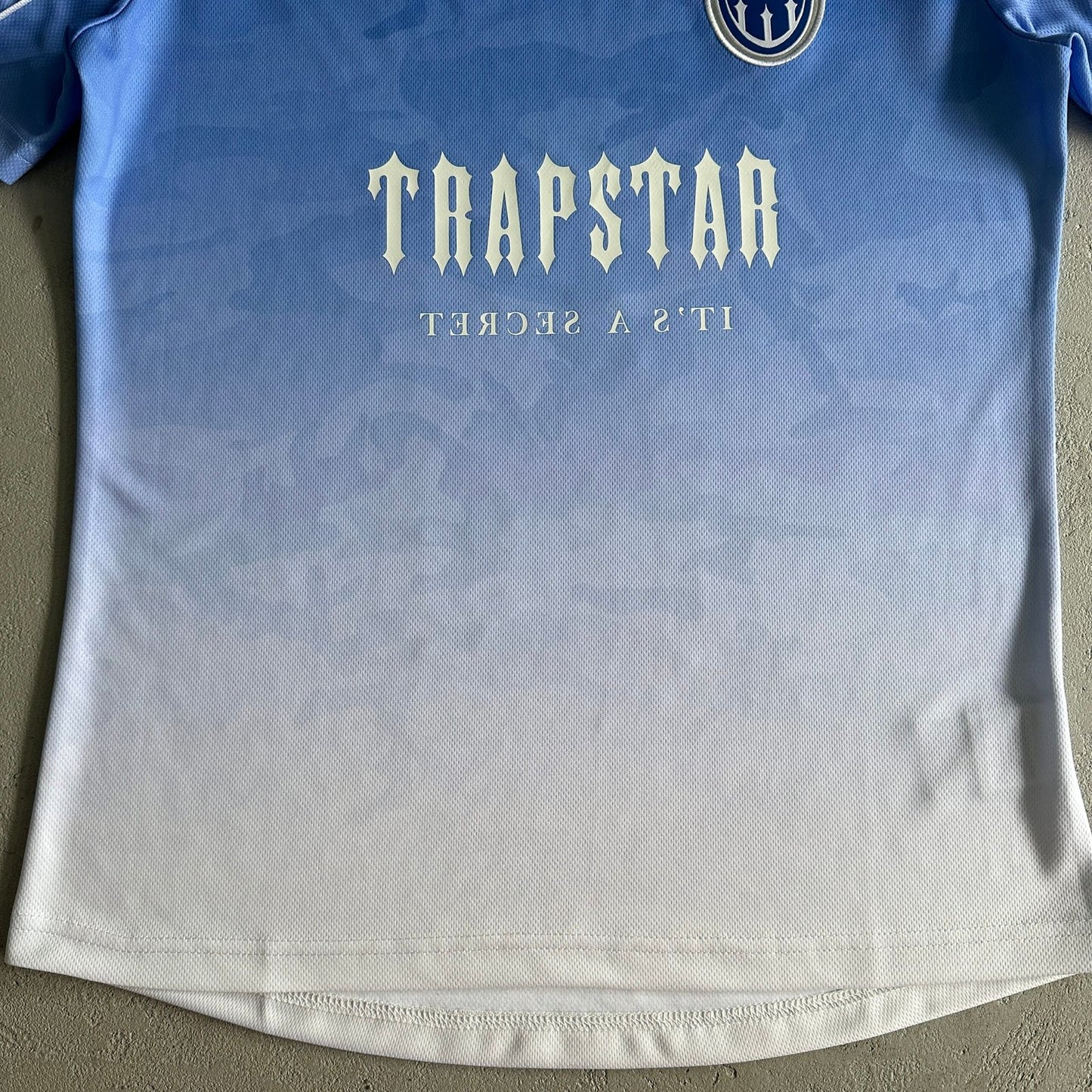 FOOTBALL T-SHIRT BLUE-CAMO