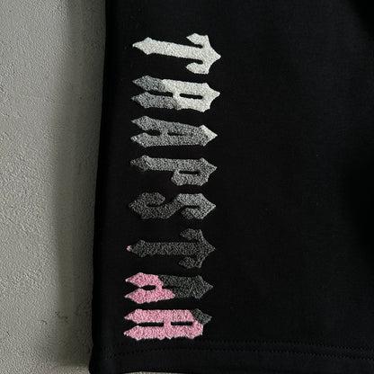 DECDODED HOODED SHORT SET BLACK/PINK