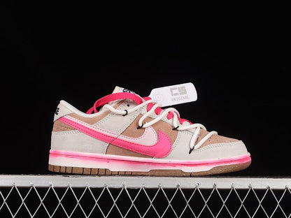 DUNK LOW PINK/BROWN
