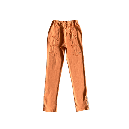 IRONGATE TRACKSUITE CROPPED ZIP ORANGE