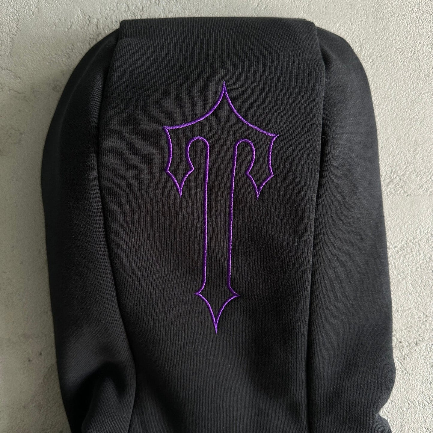 CHENILLE DECDODED 2.0 HOODIE BLACK/PURPLE