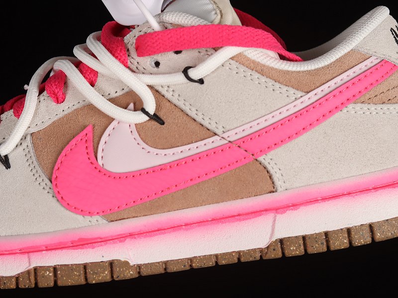 DUNK LOW PINK/BROWN