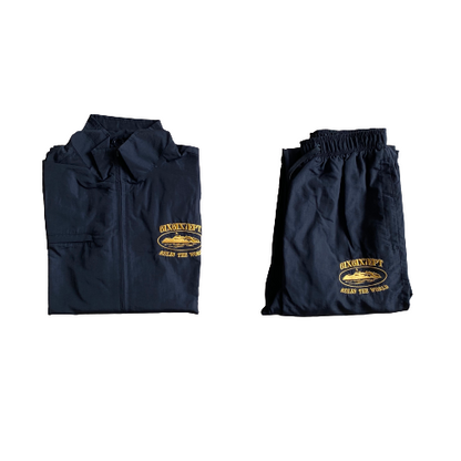 CRTZ TRACKSUITE BLACK/YELLOW