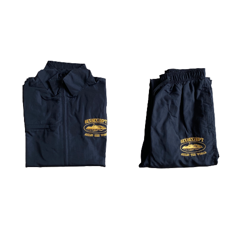 CRTZ TRACKSUITE BLACK/YELLOW