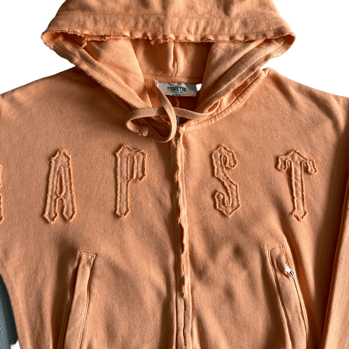 IRONGATE TRACKSUITE CROPPED ZIP ORANGE