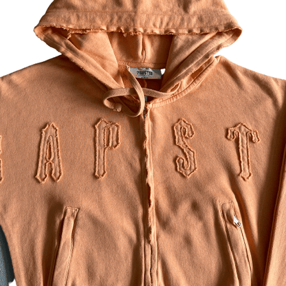 IRONGATE TRACKSUITE CROPPED ZIP ORANGE